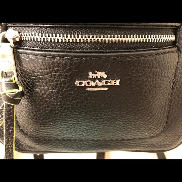 Coach Black Backpack with Red Accents - Picture 2 of 4